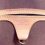 Louis Vuitton Ellipse PM Monogram Brown Handbag Gold — view 4
