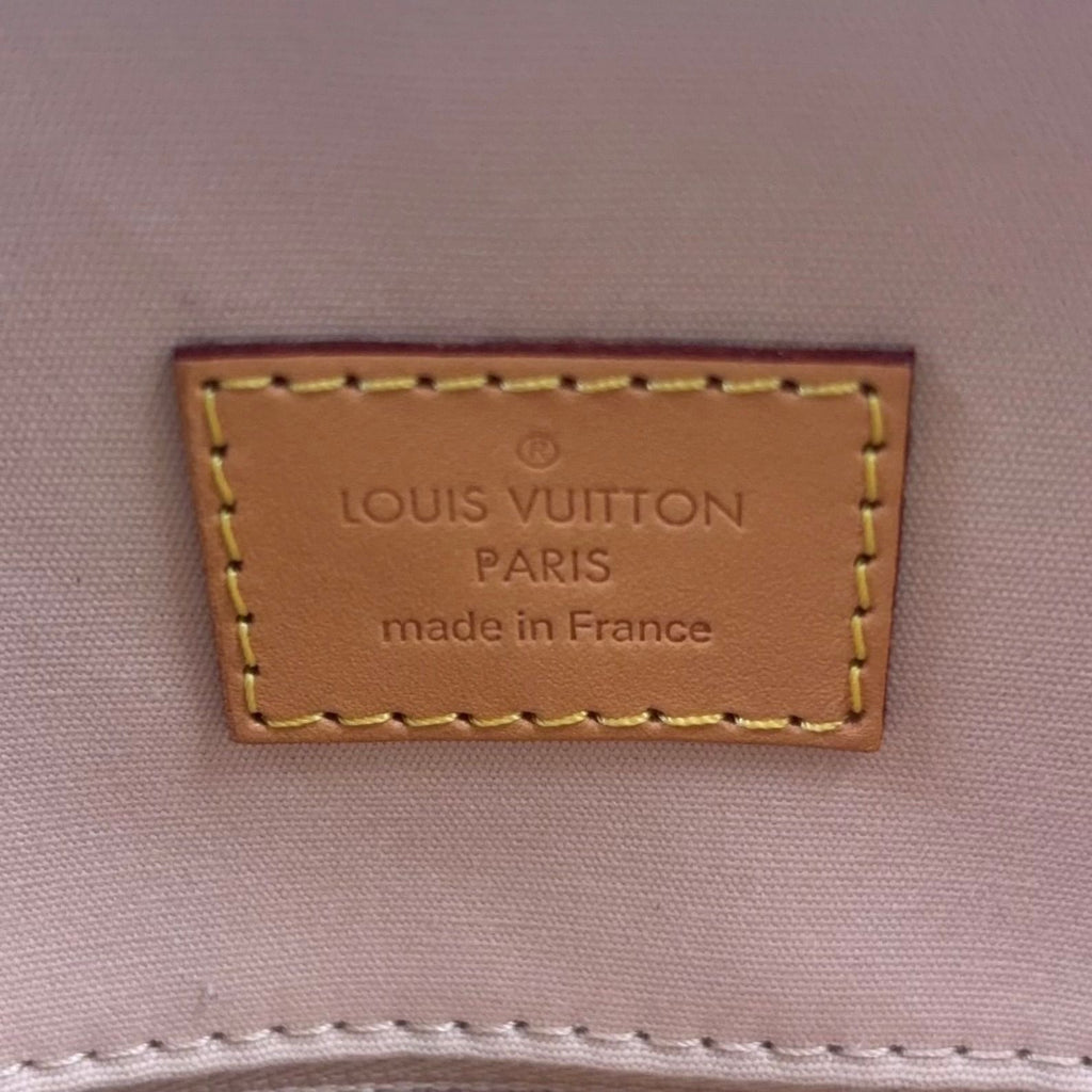 Louis Vuitton Vernis Lockit PM Monogram Patent Leather Yellow Black Handbag Gold — view 4