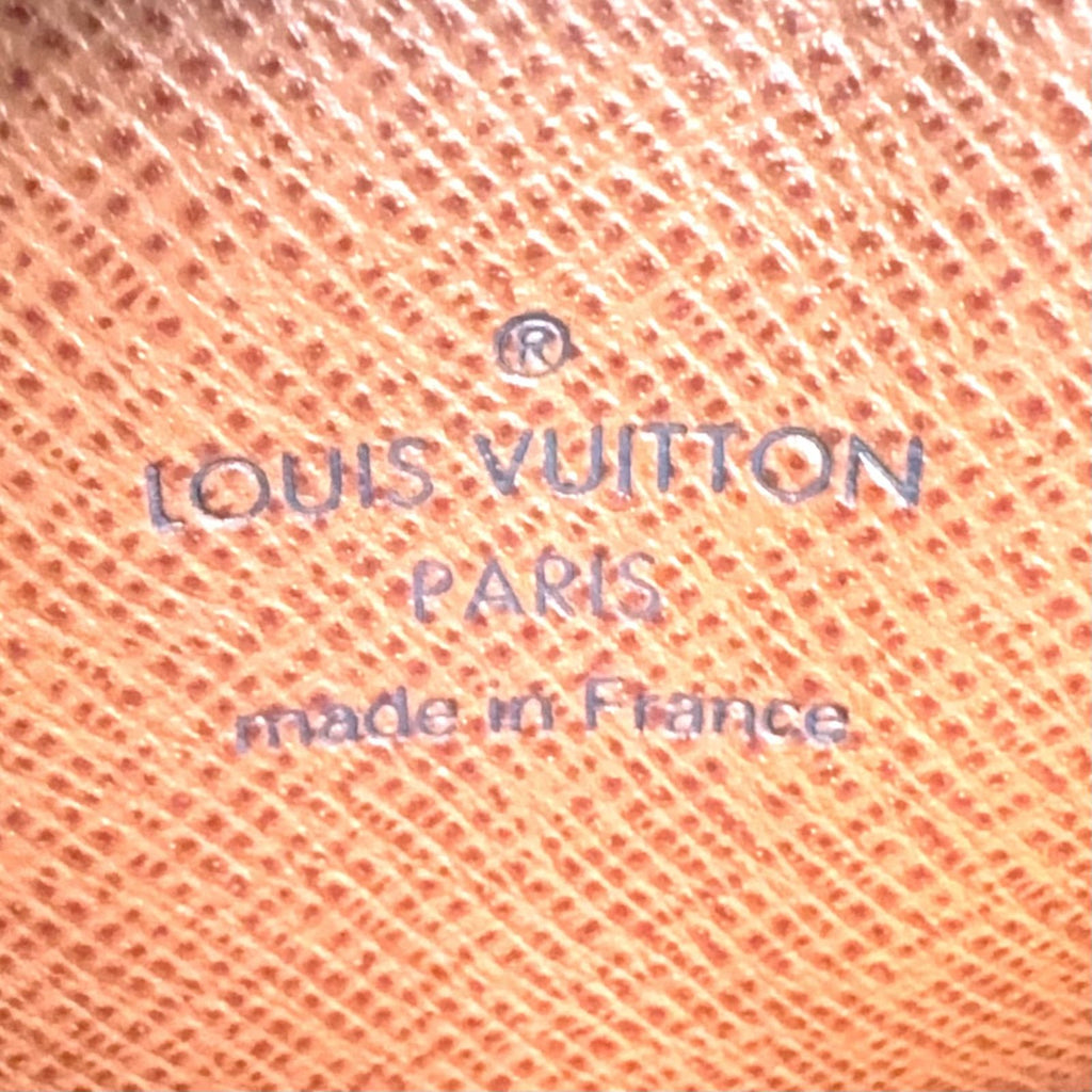 Louis Vuitton Amazon Monogram Leather Brown Shoulder Bag Gold — view 4