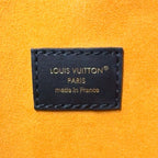 Louis Vuitton on My Side MM 2-Way Shoulder Leather Black Handbag Gold — view 4