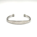 Louis Vuitton Jungkook Monogram Metal Silver Bangle Bracelet