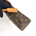 Louis Vuitton Mini Looping Monogram Leather Brown Handbag Gold — view 8