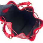Louis Vuitton Noe Epi Castilian Red Leather Shoulder Bag Gold — view 3