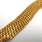Chanel Camellia Metal Resin Gold Necklace — view 7