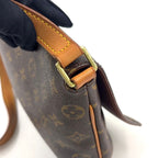 Louis Vuitton Musette Tango Short Strap Monogram Leather Brown Light Shoulder — view 7