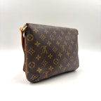 Louis Vuitton Musette Tango Short Strap Monogram Leather Brown Light Shoulder — view 2
