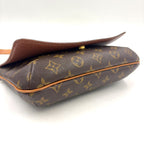 Louis Vuitton Musette Tango Short Strap Monogram Leather Brown Light Shoulder — view 8