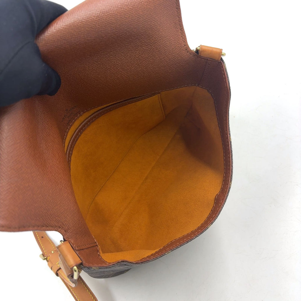 Louis Vuitton Musette Tango Short Strap Monogram Leather Brown Light Shoulder — view 3