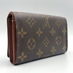 Louis Vuitton Compact Zip Wallet Monogram Brown Bifold Gold — view 2
