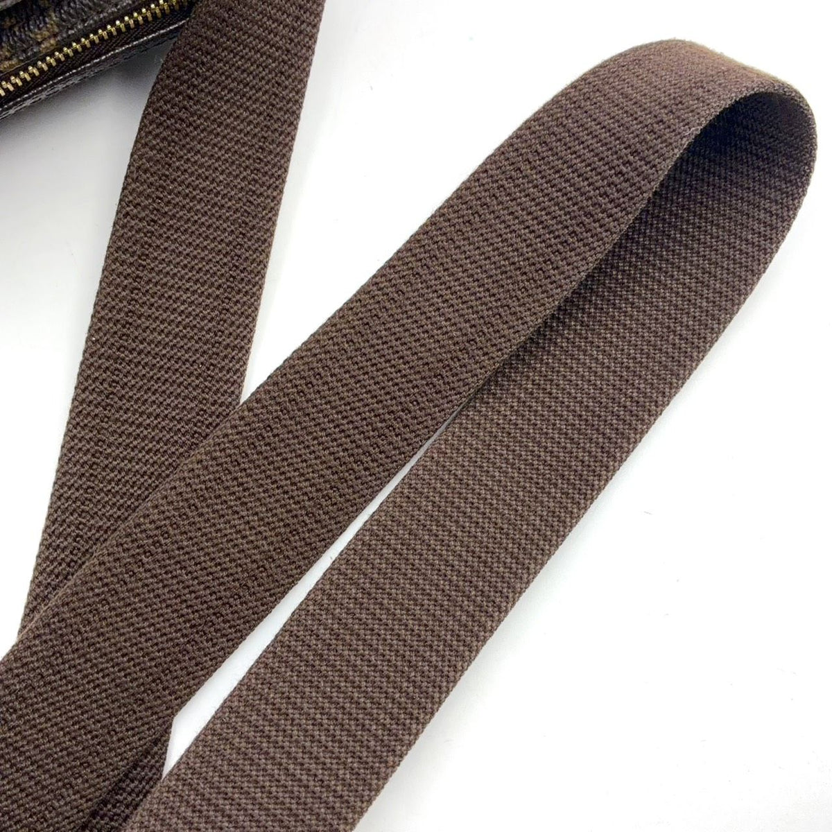 Louis Vuitton Reporter PM Monogram Leather Brown Shoulder Bag Gold — view 8