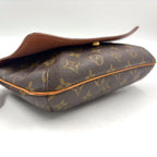 Louis Vuitton Musette Tango Short Strap Monogram Leather Brown Light Shoulder — view 7