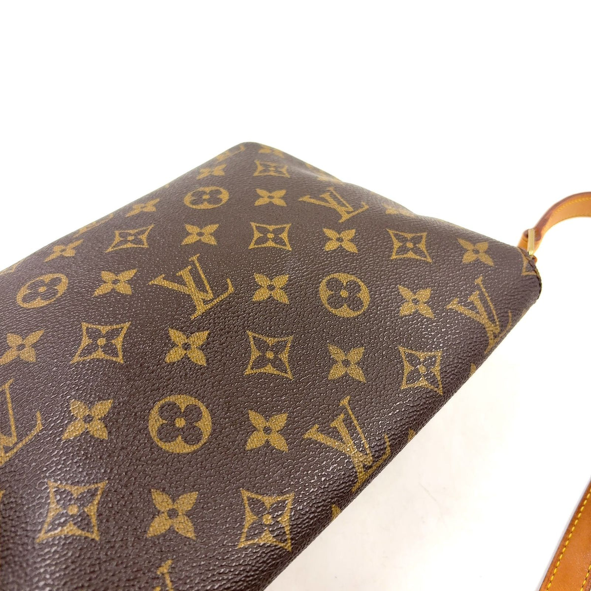 Louis Vuitton Musette Tango Short Strap Monogram Leather Brown Light Shoulder — view 8