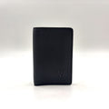 Louis Vuitton Pocket Organizer Leather Black Card Case