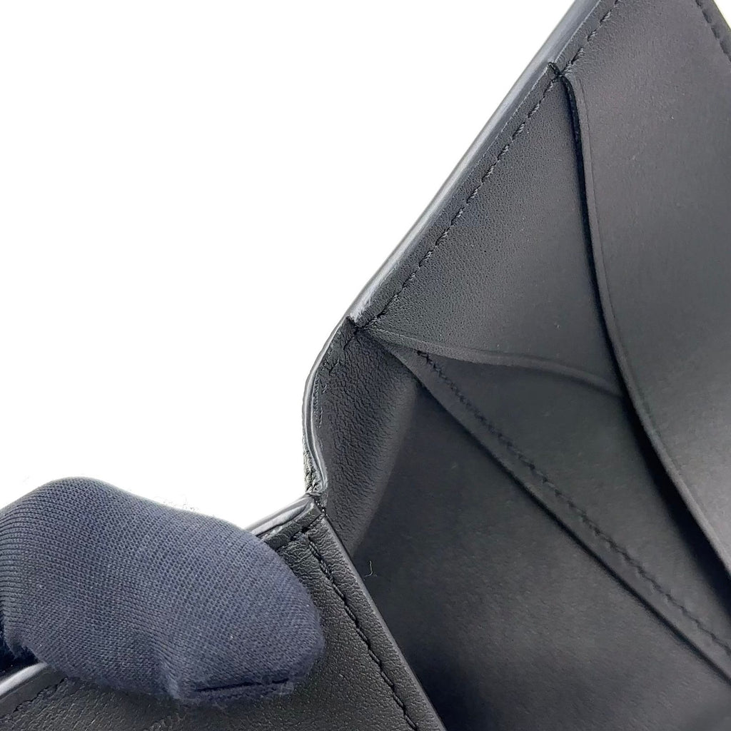 Louis Vuitton Pocket Organizer Leather Black Card Case — view 6