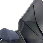 Louis Vuitton Pocket Organizer Leather Black Card Case — view 6
