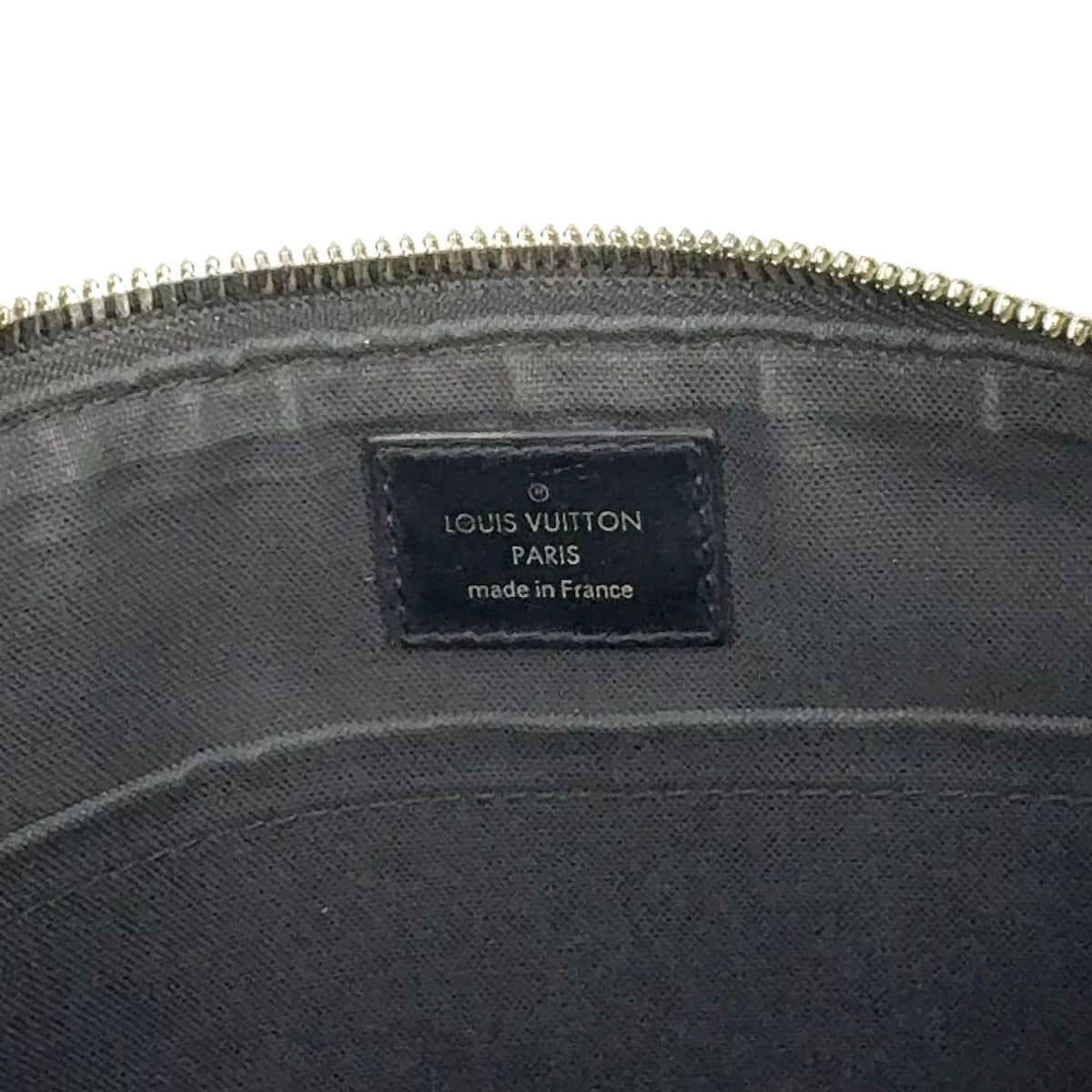 Louis Vuitton Mick PM Damier Graphite Leather Black Shoulder Bag Silver — view 4