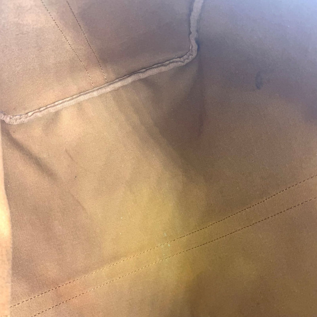 Louis Vuitton Keepall Bandouliere 60 Monogram Brown Boston Bag Gold — view 5