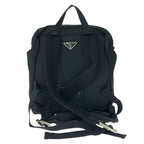 Prada Tessuto Black Silver Nylon Backpack — view 2
