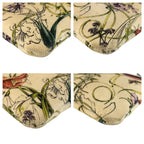 Gucci Flora Ivory Gold Canvas Case Makeup Pouch — view 5