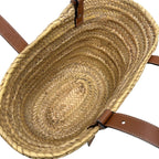 Loewe Tote Bag Basket Beige Brown Leather — view 7