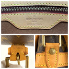 Louis Vuitton Monogram Solonge Brown Gold Leather Shoulder Bag Pochette — view 3