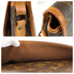 Louis Vuitton Monogram Gibeciere MM Brown Shoulder Bag — view 6