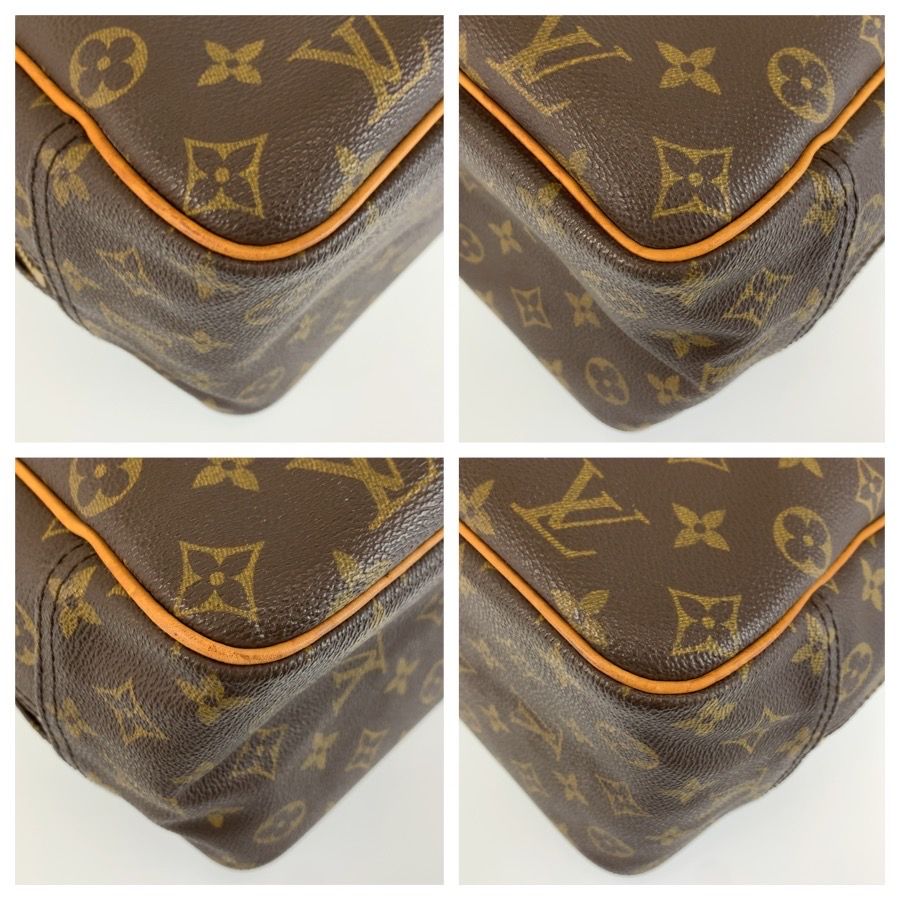 Louis Vuitton Monogram Deauville Brown Gold Mini Boston Bag — view 4