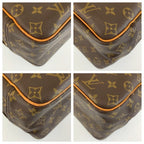Louis Vuitton Monogram Deauville Brown Gold Mini Boston Bag — view 4