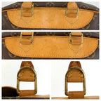 Louis Vuitton Monogram Deauville Brown Gold Mini Boston Bag — view 6