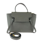 Celine Belt Bag Gray Gold Leather 2-Way
