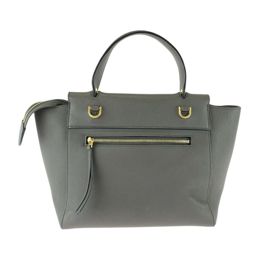 Celine Belt Bag Gray Gold Leather 2-Way — view 2