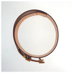 Hermes Vintage H Belt Constance Brown Camel Gold Leather — view 5