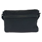 Gucci Sherry Line Black Silver Nylon Leather Shoulder Bag — view 2