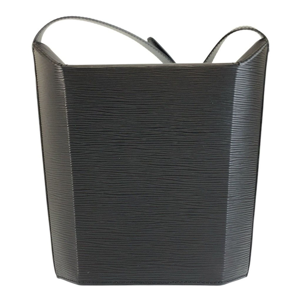 Louis Vuitton Epi Sac Saw Black Leather Shoulder Bag — view 2