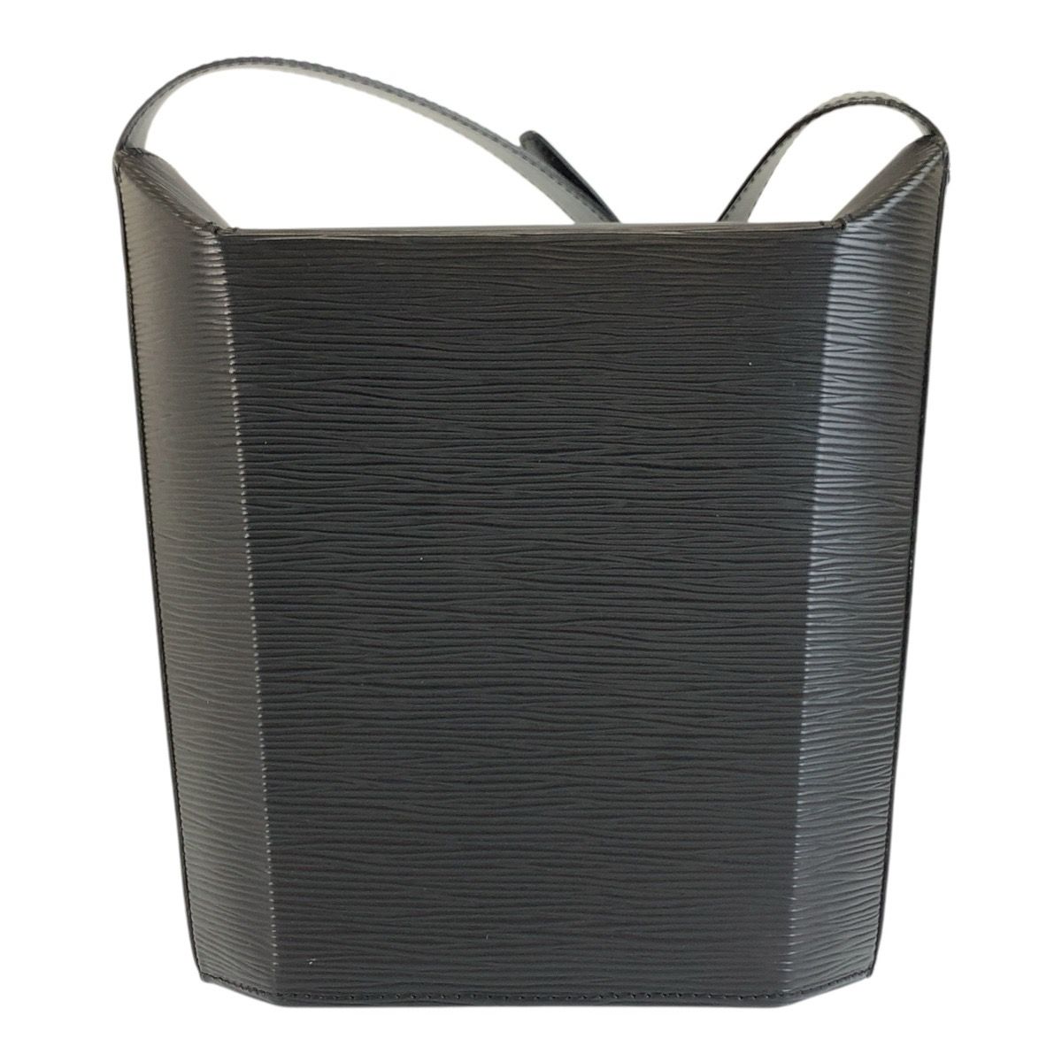Louis Vuitton Epi Sac Saw Black Leather Shoulder Bag — view 2