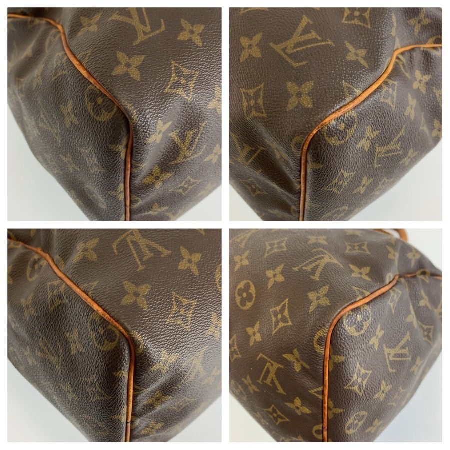Louis Vuitton Monogram Speedy 30 Brown Mini Boston Bag — view 4