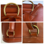 Louis Vuitton Epi Gobelin Weave Kenya Brown Gold Backpack — view 5