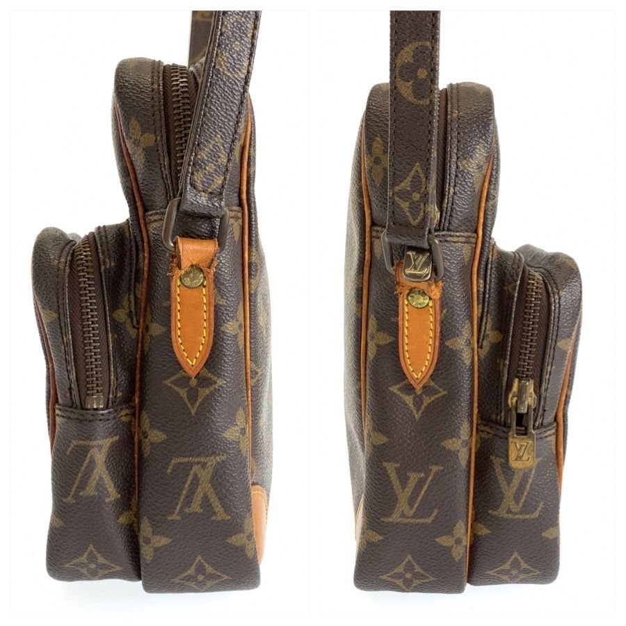 Louis Vuitton Monogram Amazon Brown Gold Shoulder Bag Pochette — view 8