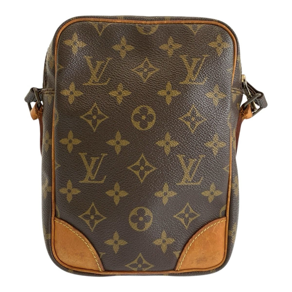 Louis Vuitton Monogram Amazon Brown Gold Shoulder Bag Pochette — view 2