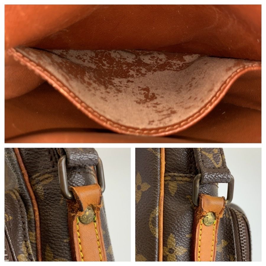 Louis Vuitton Monogram Amazon Brown Gold Shoulder Bag Pochette — view 5