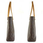 Louis Vuitton Monogram Luco Brown Gold Tote Shoulder Bag — view 8