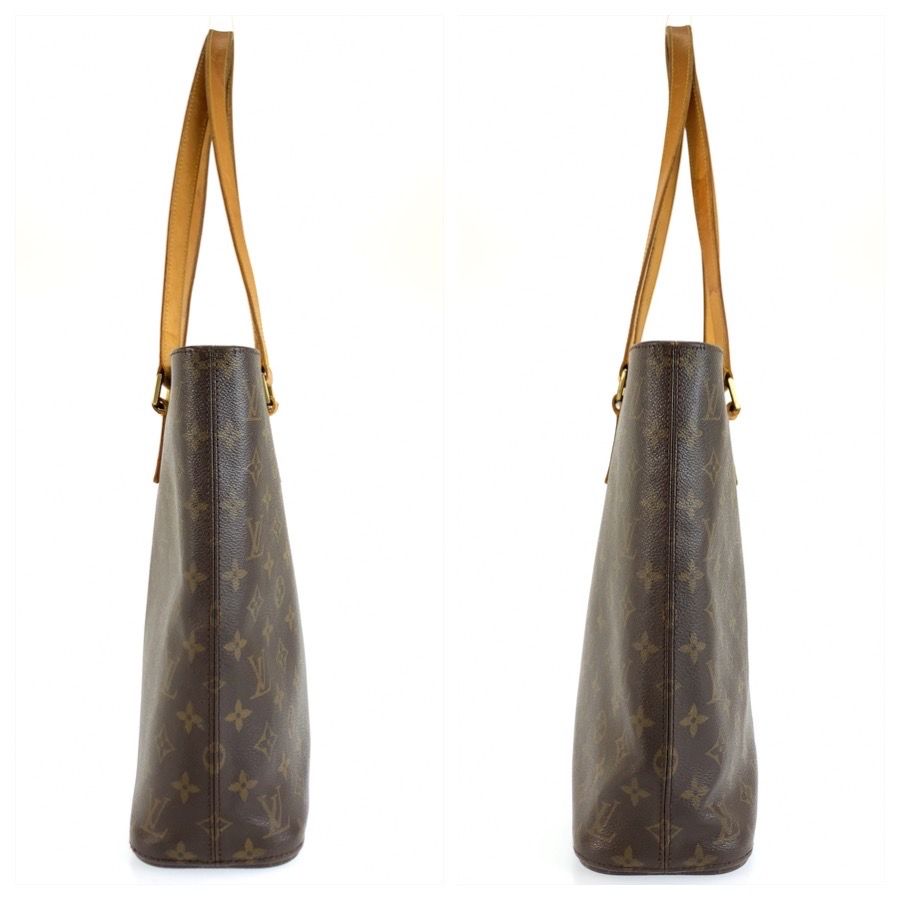 Louis Vuitton Monogram Luco Brown Gold Tote Shoulder Bag — view 8