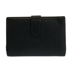 Hermes Jura Black Leather Fold Wallet Compact — view 2