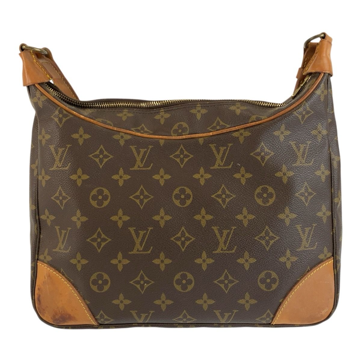 Louis Vuitton Monogram Boulogne Brown Shoulder Bag — view 2