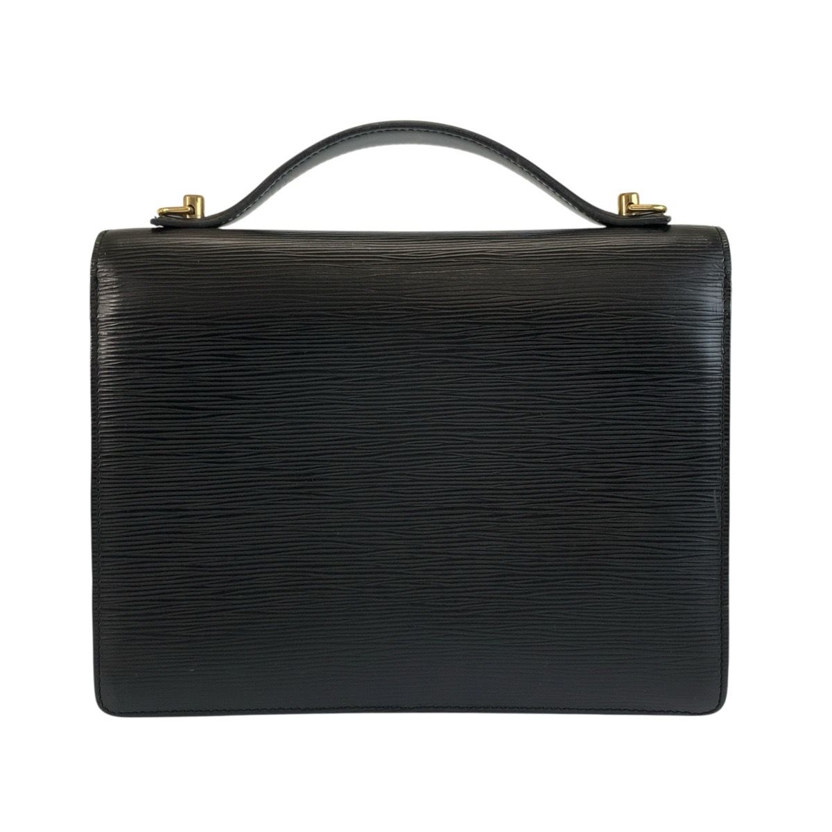 Louis Vuitton Epi Monceau Black Gold 2-Way Shoulder Bag — view 2