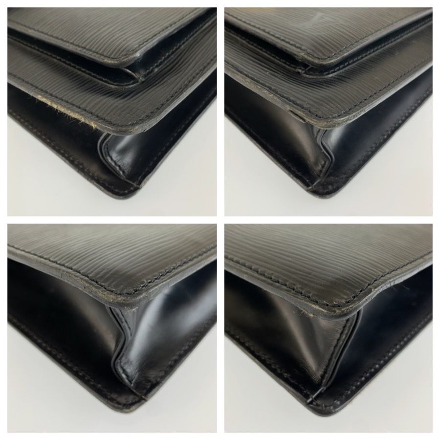 Louis Vuitton Epi Monceau Black Gold 2-Way Shoulder Bag — view 4
