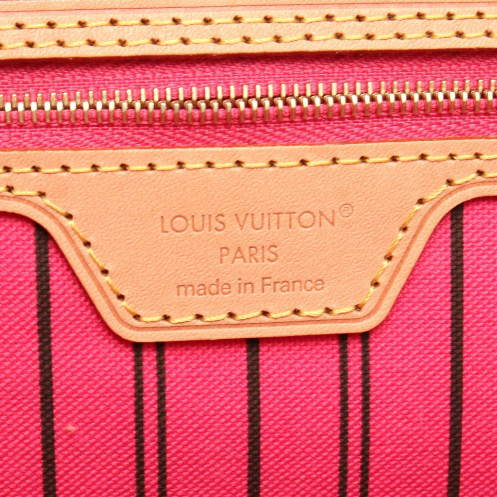 Louis Vuitton Tote Bag Neverfull Inside Out MM Monogram Rose Pondicherry 2-Way — view 4