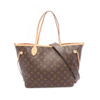 Louis Vuitton Tote Bag Neverfull Inside Out MM Monogram Rose Pondicherry 2-Way