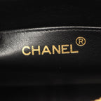 Chanel Backpack Quilted Chain Black Lambskin — view 4