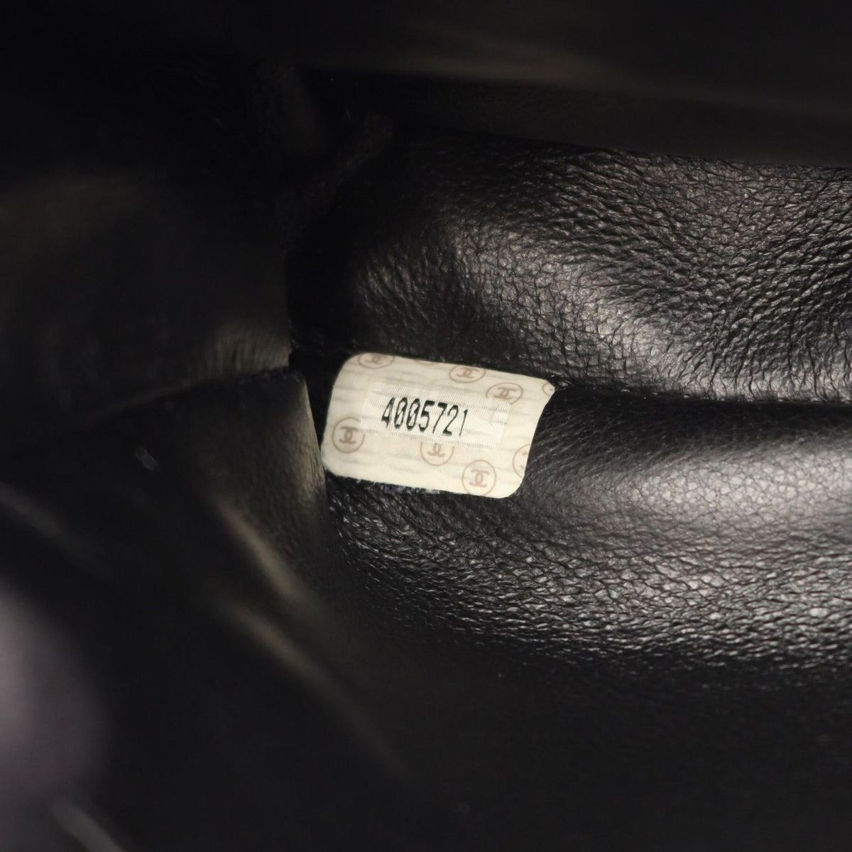 Chanel Handbag Quilted Face Black Lambskin Double — view 6